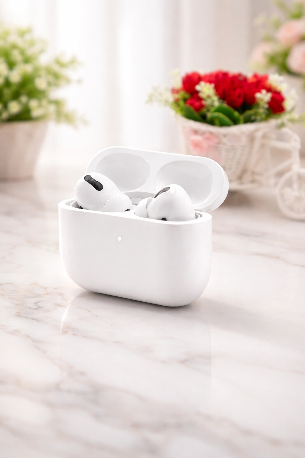 Premium TWS Bluetooth Earbuds with Charging Case | HD Mic, Deep Bass & Long Battery Life