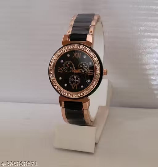 Elegant Analog Women’s Watch Combo (Set of 2) | Round Dial | Metal Strap | Quartz Movement | Stylish Casual & Party Wear